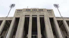 Farrington Field stands tall on June 4, 2025.