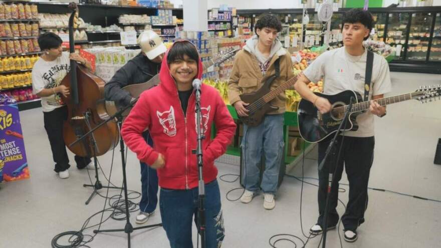 A still from a Mercadito Concert at Fiesta Fresh Market. (Courtesy of Alvaro Aguilar)