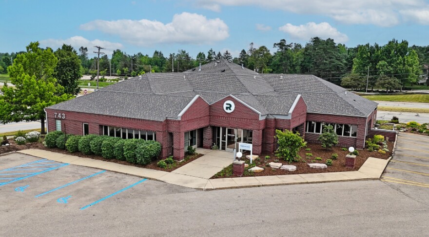 Aerial view of the new RightCare Clinic.