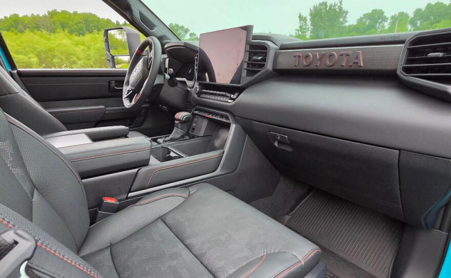 2026 Toyota Sequoia TRD Pro Hybrid interior