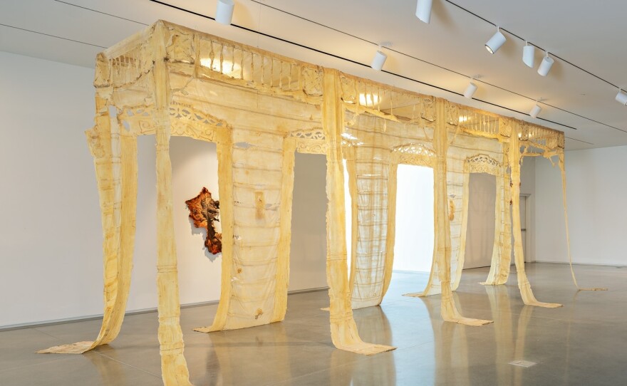 Installation view of the shape of memory by Carlie Trosclair / Credit: Dave Clough