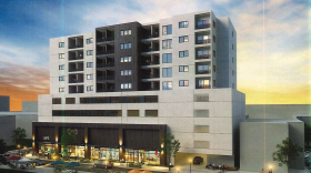 "Heritage Flats" is a 10-story affordable housing tower proposed by local developer Mark Vengroff, who submitted an unsolicited bid to develop the property on a lot owned by the City of Sarasota.