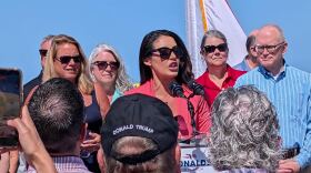 Pinellas County Republican U.S. Rep. Anna Paulina Luna on Clearwater Beach on April 25, 2026.