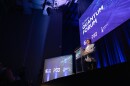 Gov. JB Pritzker speaks at the Global Quantum Forum in Chicago in July 2025.