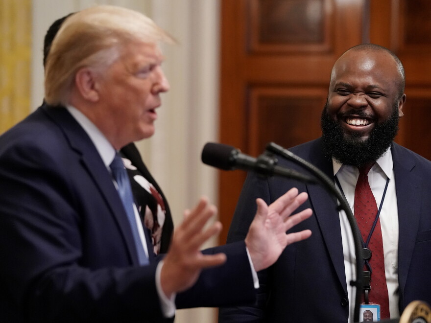 Ja'Ron Smith is President Donald Trump's Deputy Director of the Office of American Innovation. Chip Somodevilla/Getty Images