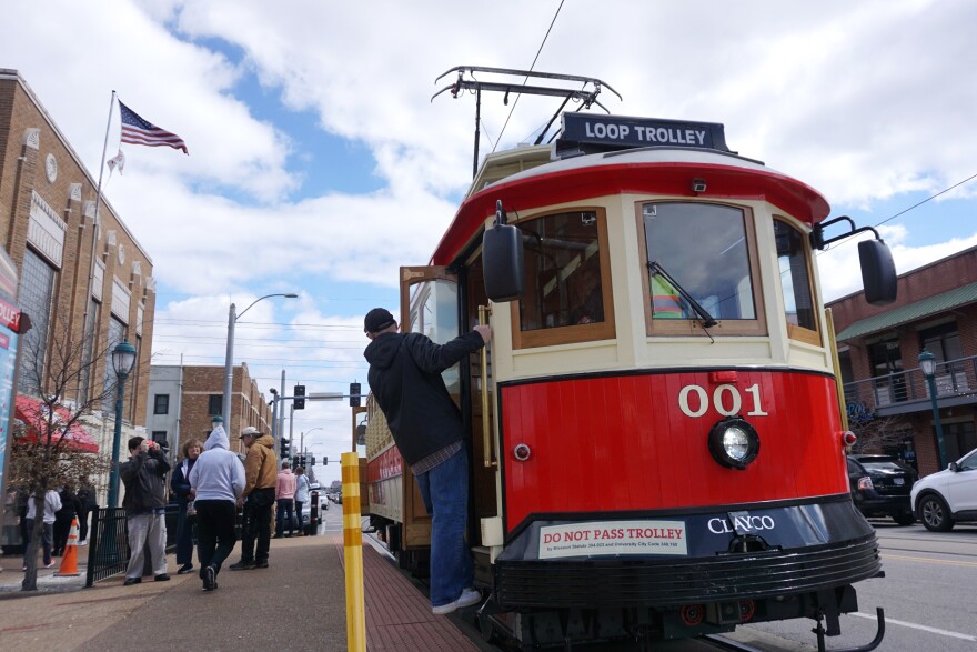 The Loop Trolley currently operates Thursdays through Sundays, beginning at noon.