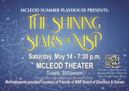 The Shinging Stars of MSP Flyer