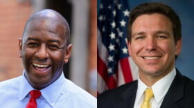 Democrat Andrew Gillum (left) and Republican Ron DeSantis (right), candidates for governor.