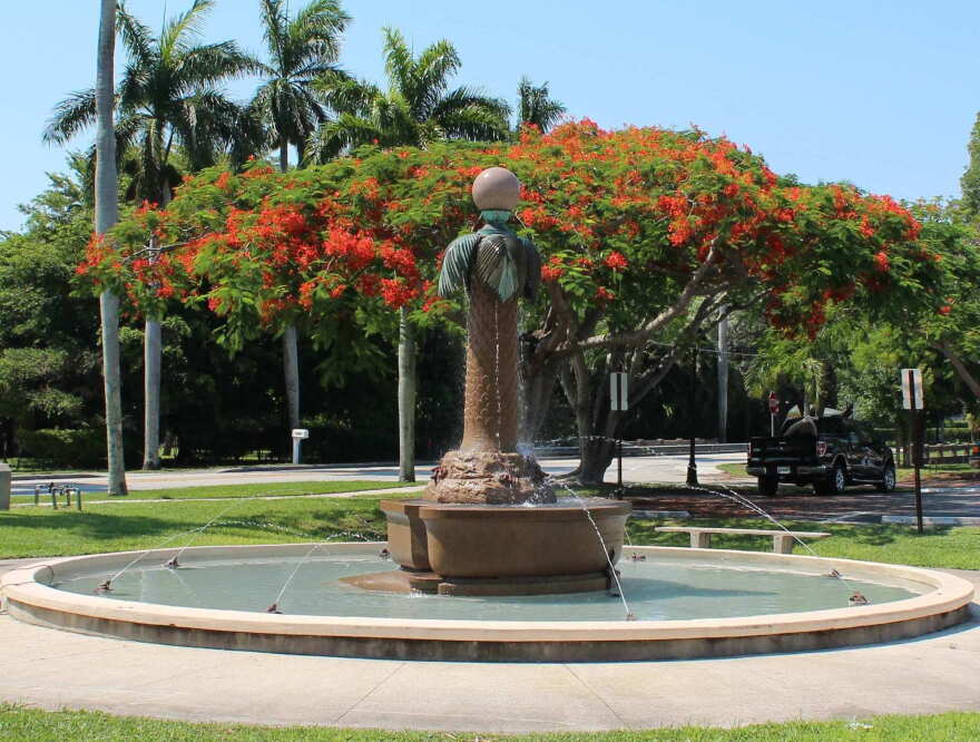 The Tootie McGregor Fountain.
