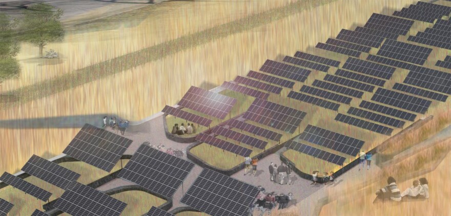 Designed to produce 1.1 megawatts (1.1 million watts) of electricity, the UB solar array was originally expected to be operating by fall 2010. The university hasn't broken ground yet.