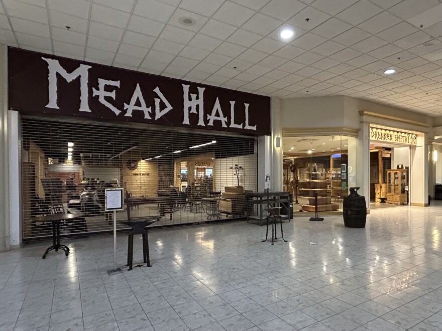 The Drunken Smithy plans to open a mead hall next door pending state approval for its liquor license. (Asha Prihar / Spotlight PA)