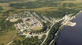 The village of St. Mary's on the Andreafsky River in Southwest Alaska.