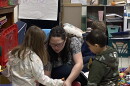 “At first I felt guilty sitting down and coloring with some of my students because I felt like I should be doing more important ‘teacher things,’” said Danielle Dugas, a kindergarten teacher at Manchester’s Highland-Goffe’s Falls. “Then as the weeks went on, I realized I was doing the important teacher things: I was sitting down and getting to know my students.”