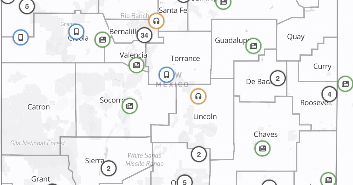 Researchers map New Mexico’s news deserts