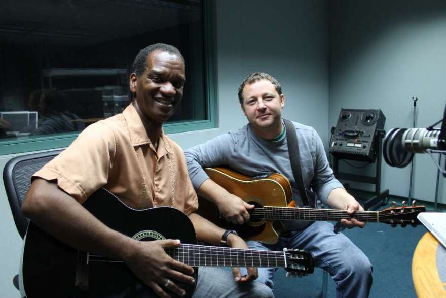 Eugene Snowden and Justin Kangrga. Photo: Matthew Peddie, WMFE