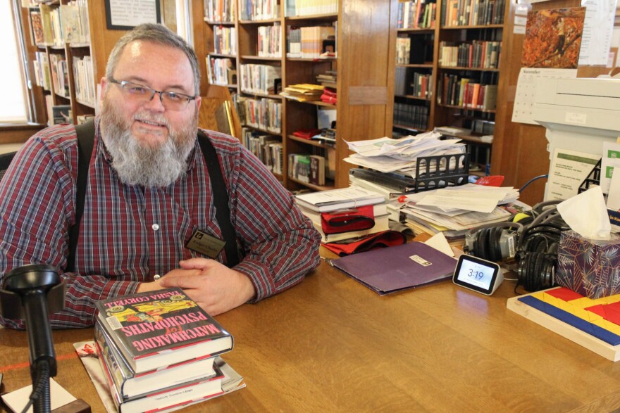 Peabody librarian Rodger Charles joined the library in 2011. When got a call from the Carnegie Corporation of New York earlier this year, he had no idea it would come with a gift.
