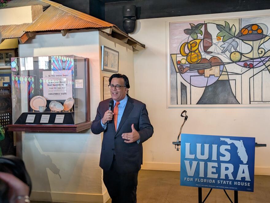 Tampa City Councilmember Luis Viera in Tampa on June 5, 2025.