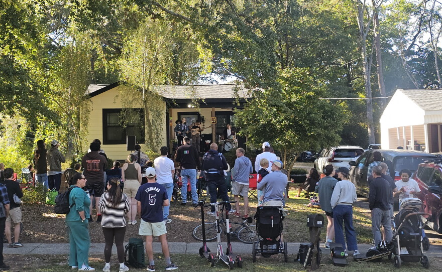 Photos from Porchfest 2026 and Boo-Le-Bark