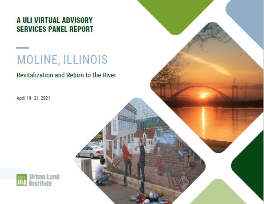 the report prepared for the city of Moline with suggestions for the downtown I-74 Corridor, available at www.renewmoline.com