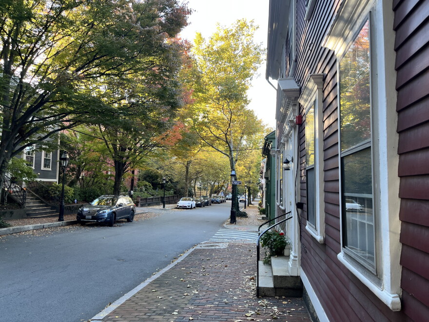 "A Walking Tour of Poe's Providence" begins at the John Reynolds House on Benefit Street where Poe first saw Sarah Helen Whitman in 1845. Credit: James Baumgartner/Ocean State Media