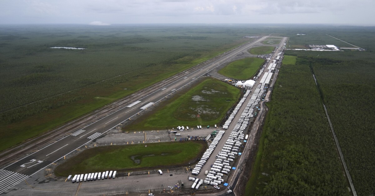 Florida awaits reimbursement for Everglades detention center. Why a critic says it's a 'distraction'