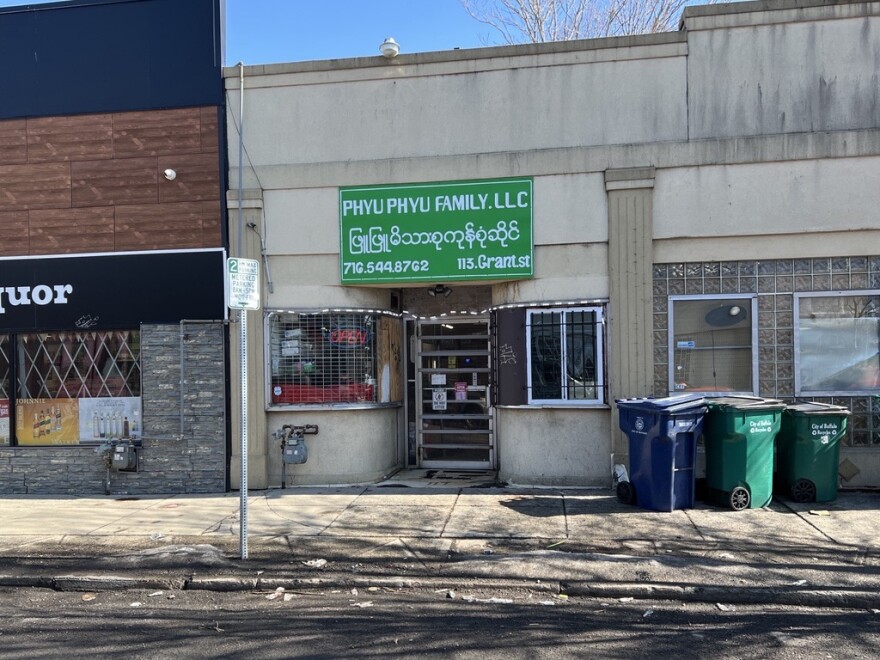 Signs in the Burmese language have filled the Grant/Ferry neighborhood on Buffalo's West Side. 