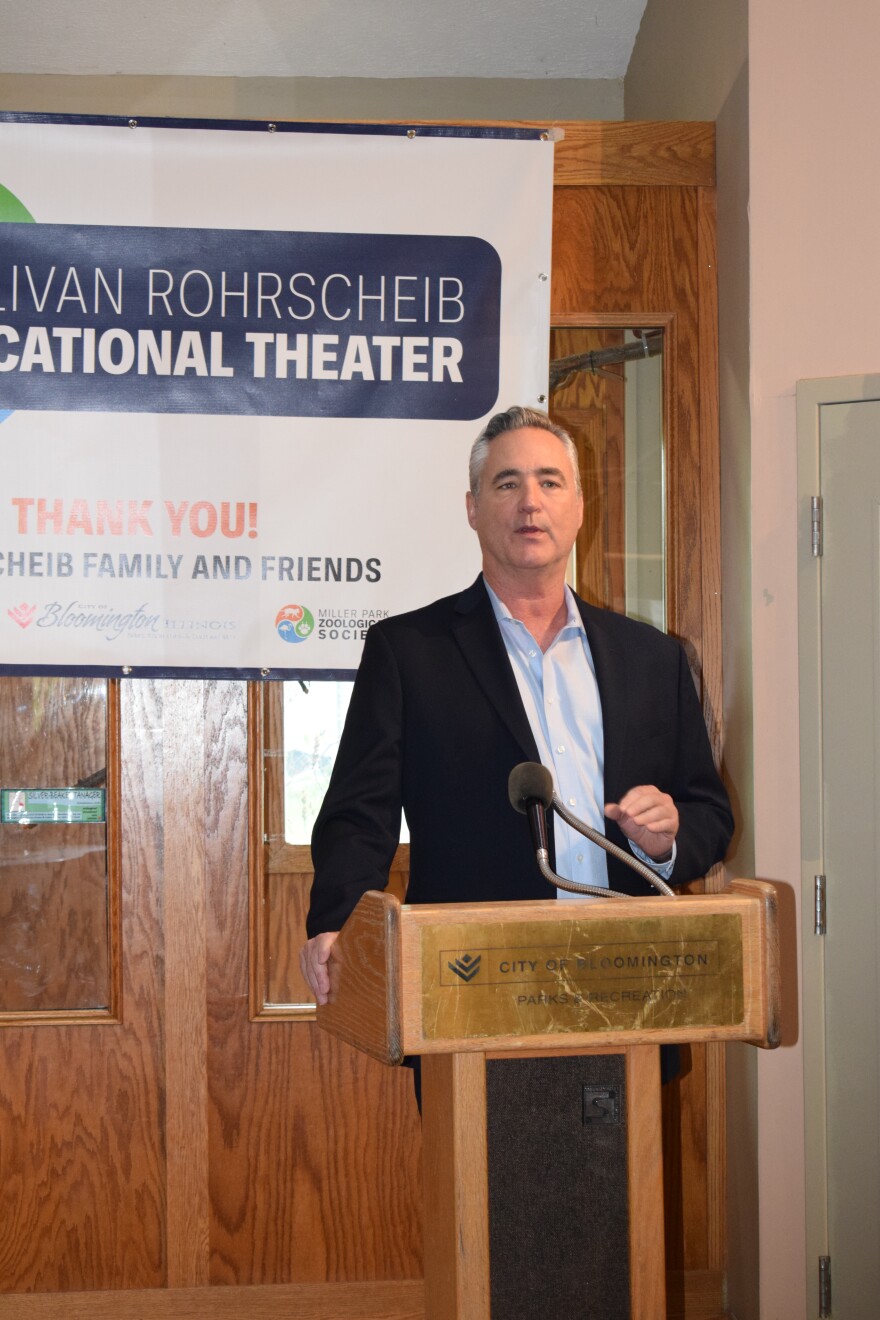 President of the Zoological Society board Tom Carroll said Miller Park is an important asset for Bloomington, and without donations like the Rohrscheib's, the zoo could not serve educational and conservation purposes, like creating the new outdoor theater.