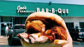 The Z-Man Sandwich at Joe's Kansas City Bar-B-Que. 