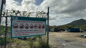 Pictured: The Mon Bijou bin site on St. Croix will now operate from 7 a.m. to 7 p.m.