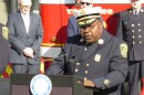 Former Cincinnati Fire Chief Michael Washington in November, 2022.