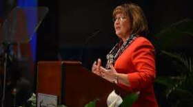 Orange County Mayor Teresa Jacobs hosted the annual summit to discuss economic growth in the region. Photo: Orange County Government.