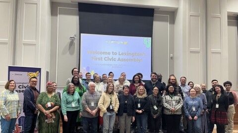 The 36-member civic assembly met for the first time at the beginning of March, kicking off a month-long series of meetings.