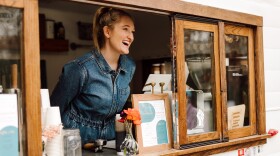 Christine Clutton is the owner of Wild Way Coffee, a mobile coffee shop.