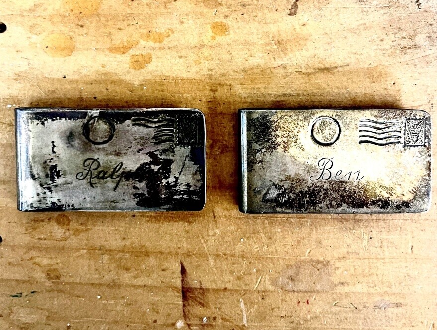 The columnist might be persuaded to gift President Trump one of these money clips but not both