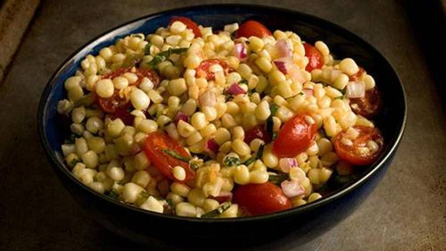 Corn, Tomato and Sweet Onion Salad