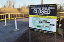 The Autzen Canoe Canal Footbridge was closed for a few weeks but is reopening temporarily.