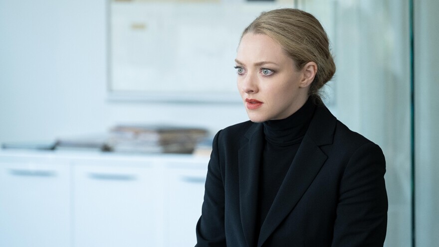 Amanda Seyfried as Elizabeth Holmes in ‘The Dropout.’