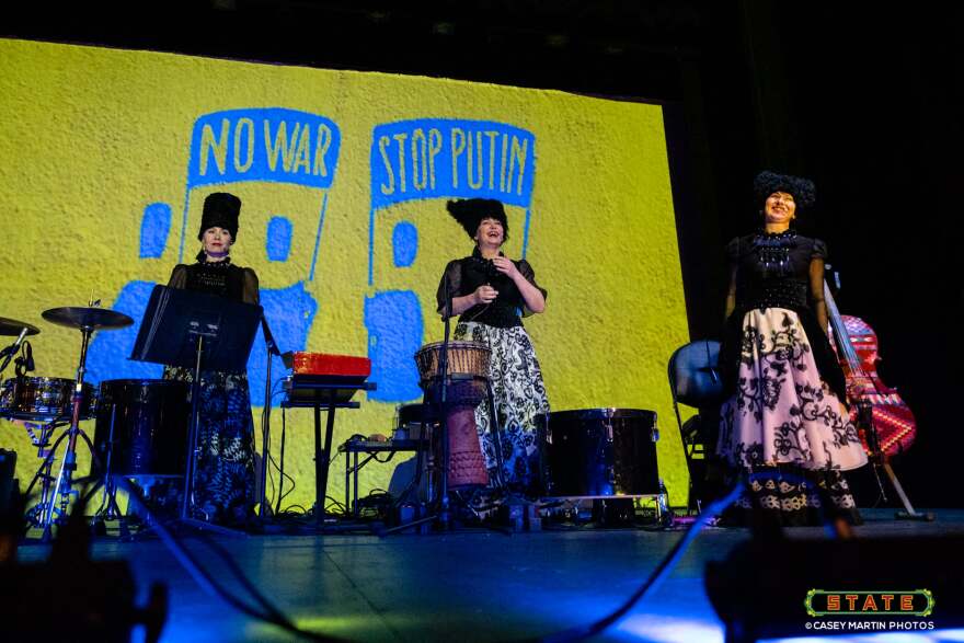 DakhaBrakha performed at the State Theatre on April 3, 2022.