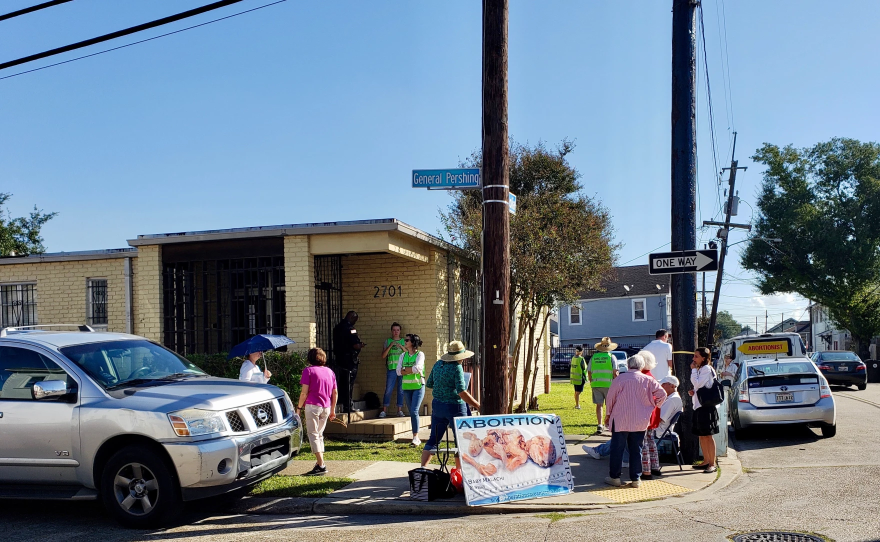 New Orleans' last abortion clinic, Women's Health Care Center, pictured on Oct. 30, 2018.