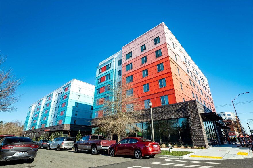 Housing Hilltop is an affordable housing building in Tacoma's Hilltop neighborhood, operated by the Tacoma Housing Authority. The housing authority says the restrictions on when they can evict tenants for not paying rent have put a financial burden on their organization.
