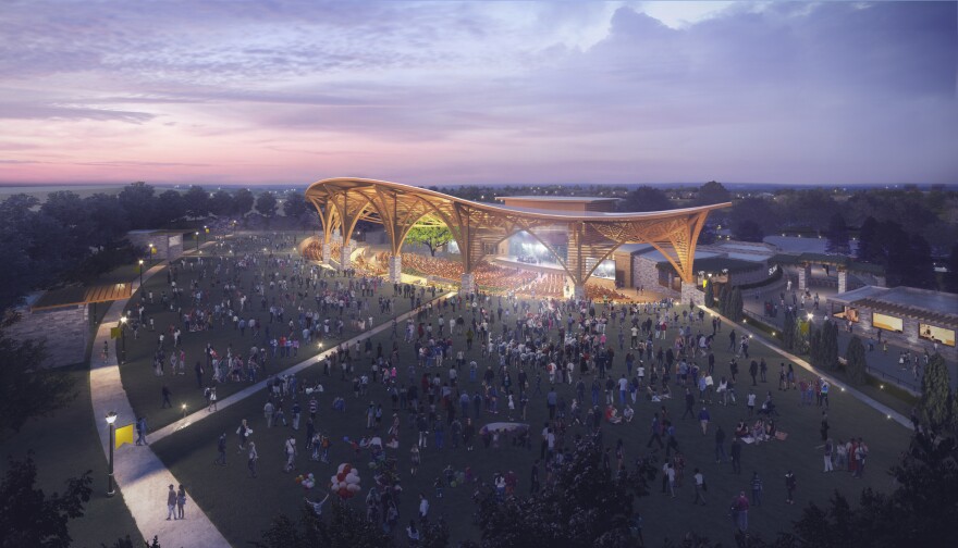 The Brackenridge Park Conservancy has proposed a 7,000-seat amphitheater in the Sunken Garden at Brackenridge Park.