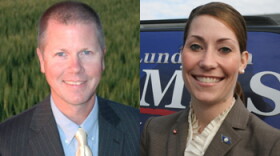 Bill Johnson and Allison Lundergan Grimes