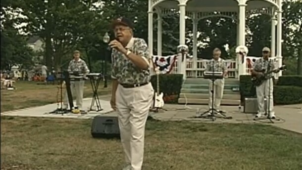 Bernie Toorish of the Four Lads