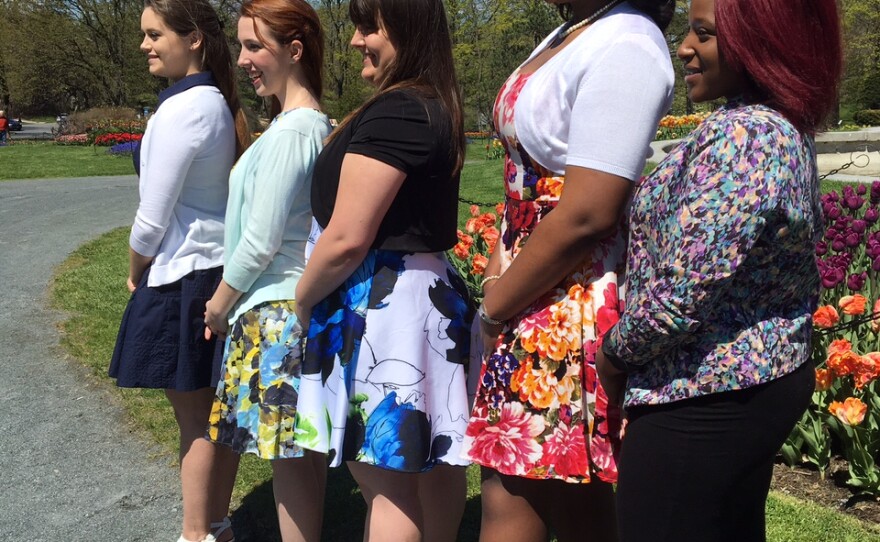 20-year old Samantha Coons of Guilderland, 19-year old Shannon Moquin of Albany, 22-year old Mariah Rickard of Cohoes, 23-year old Racquel Saddler of Albany and 21-year old Adaviah Ward of Albany.