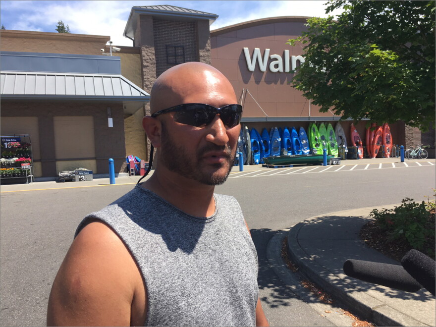 Jesse Zamora was one of two armed citizens who acted to try to stop a gunman who opened fire at a Walmart in Tumwater, Washington, on Father's Day.