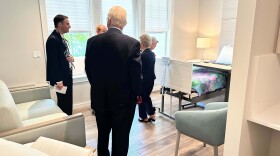 The new Dozoretz Hospice House of Hampton Roads features 12 private rooms for patients as well as rooms for visitors to stay overnight. (Photo by Mechelle Hankerson)