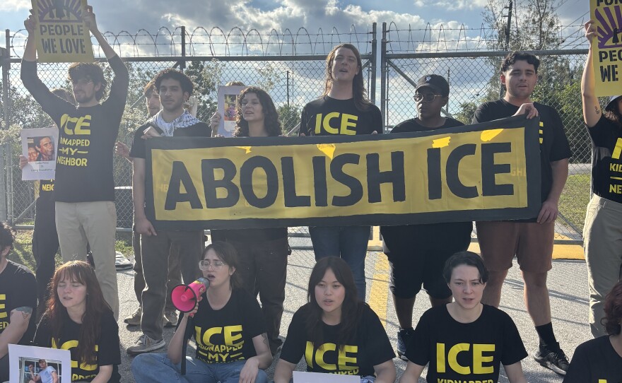 Thirty people were arrested and detained by police on Saturday during a protest outside the Krome Detention Center in Miami-Dade, according to protest organizers. The protesters marched and blocked the entrance to the immigrant detention facility to protest the aggressive deportation policies of the Trump administration. Krome is a federal government facility run by Immigration and Customs Enforcement to house suspected undocumented immigrants.