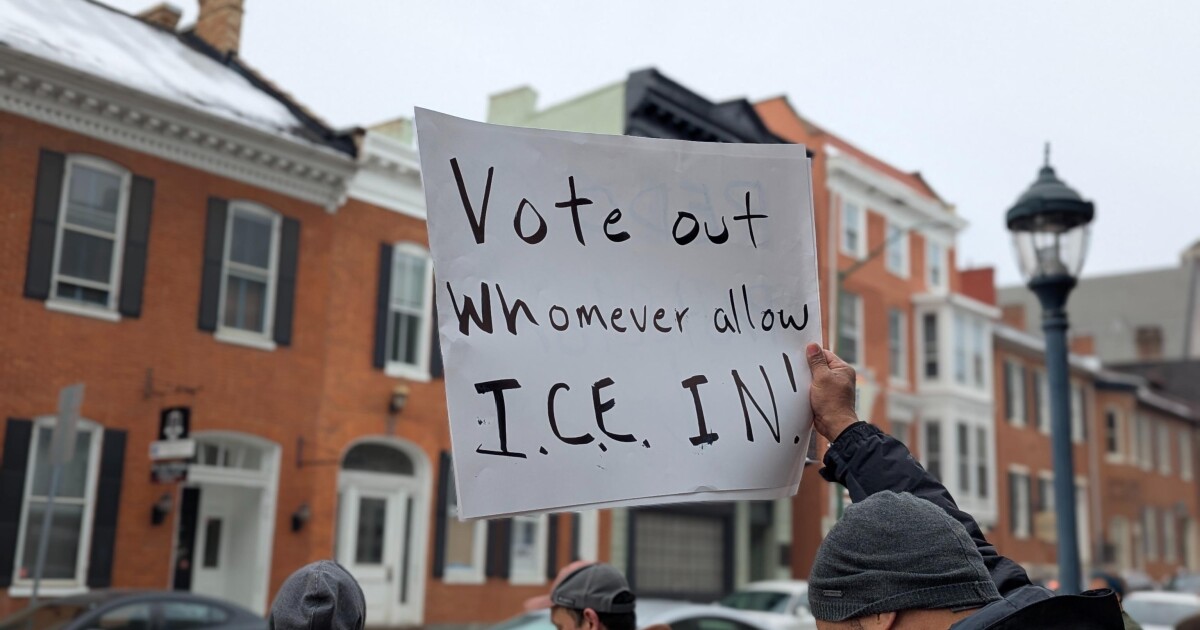 Residents in Maryland’s conservative Washington County push back against ICE facility