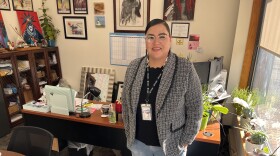 TRIIA Program Manager Tally Monteau in her office in Billings