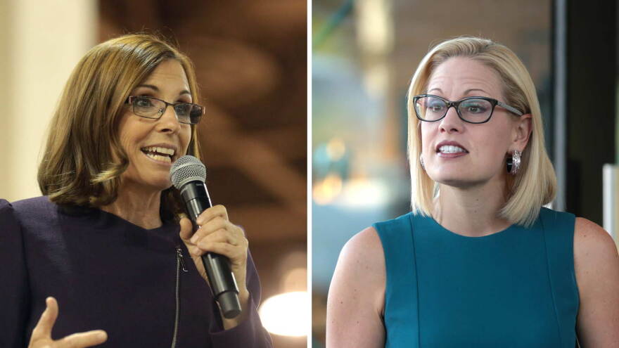McSally Sinema dip